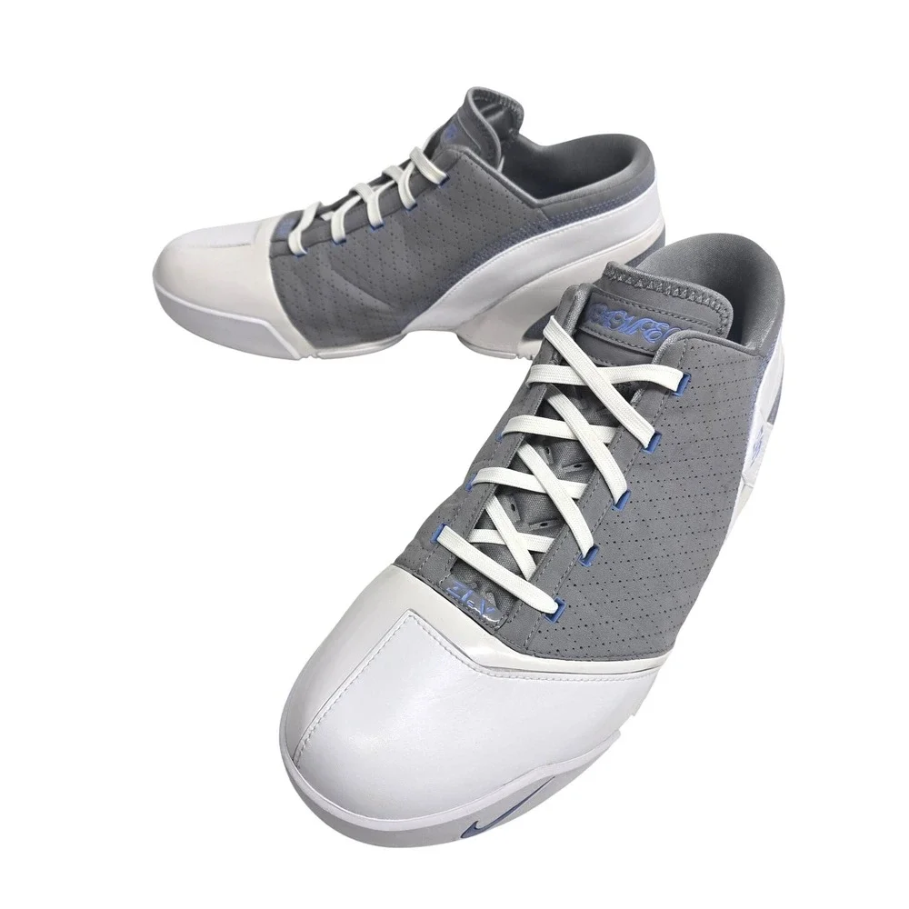 Nike LeBron 5 Zoom Low Basketball Shoes Stealth University Blue Men's 14 White